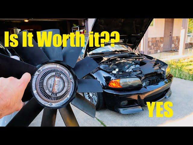 EASY BMW E46 M3 SPAL Electric Fan Upgrade