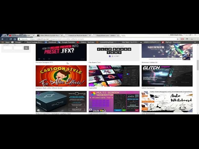 (2018) How To Download Videohive  Projects, Scripts and presets for free 100% working | scifi-Studio