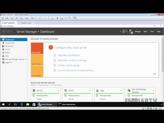 How to Install and Configure DHCP Server on Windows Server 2016 TP4