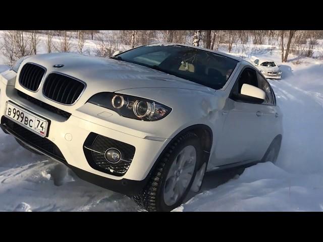 BMW X6 Diesel Snow Test OFF ROAD