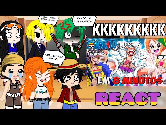 Staw hats react ONE PIECE LUFFY GEAR 5 EM 8 MINUTOS ️ (REDUBLAGEM)