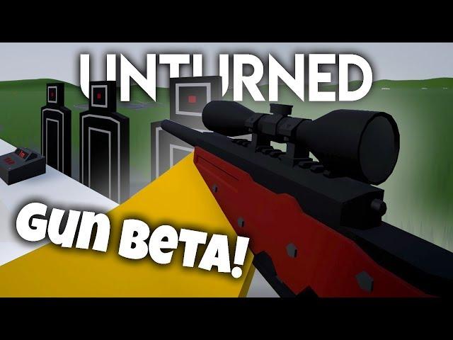 Unturned 4.0 GUN BETA! Firing Range, Inventory System, New Game Mode & More!