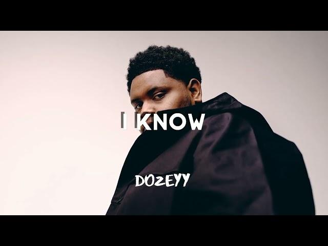 (FREE) DENO TYPE BEAT - "I KNOW" 2022 VOCAL DRILL TYPE BEAT