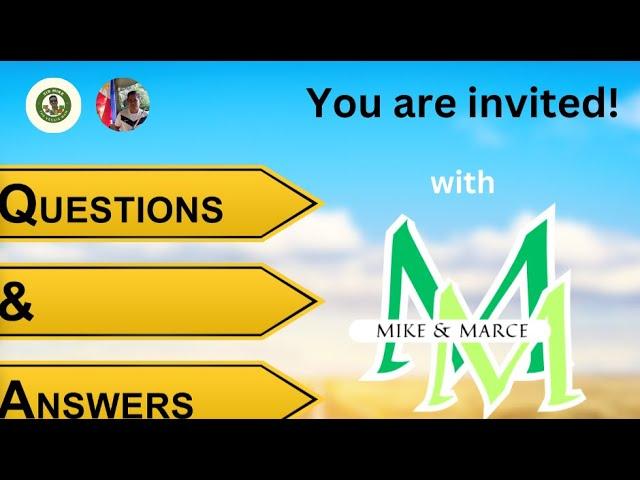 Q & A with M&M (ihanda na ang iyong katanungan sa larangan ng Paggugulay)