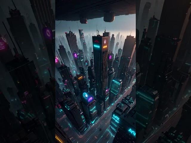 a futuristic cyberpunk city, in the style of 3D, octane render, 8k, ray tracing, blender, hyper deta