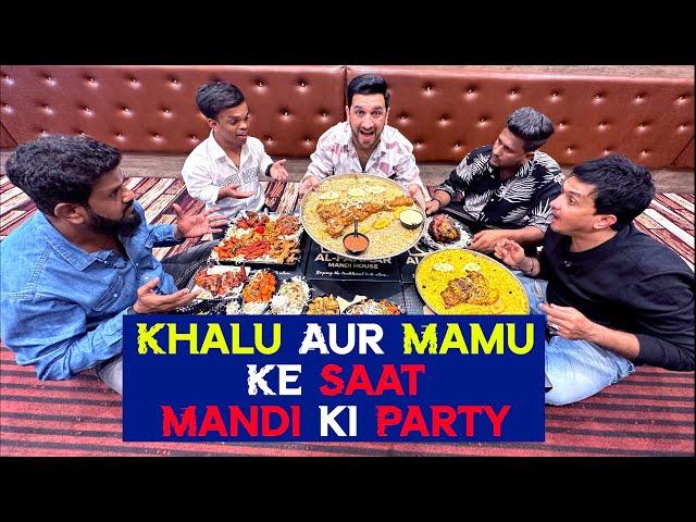 KHALU AUR MAMU KE SAAT MANDI KI PARTY | AL FANAAR MANDI HOUSE | COMEDY VIDEO | SHEHBAAZ KHAN TEAM