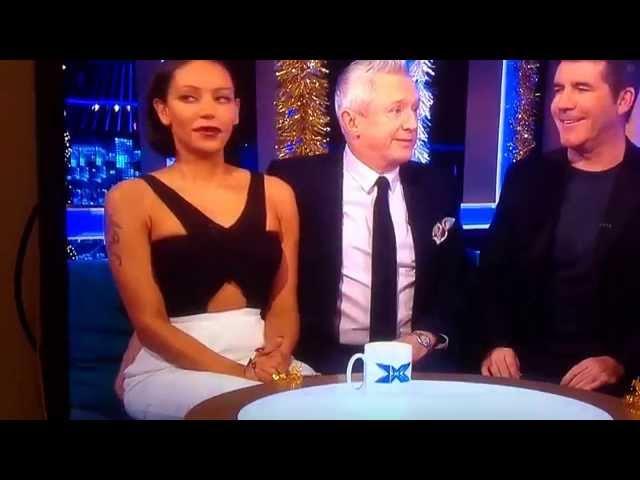 Louis Walsh and Mel B on the xfactor