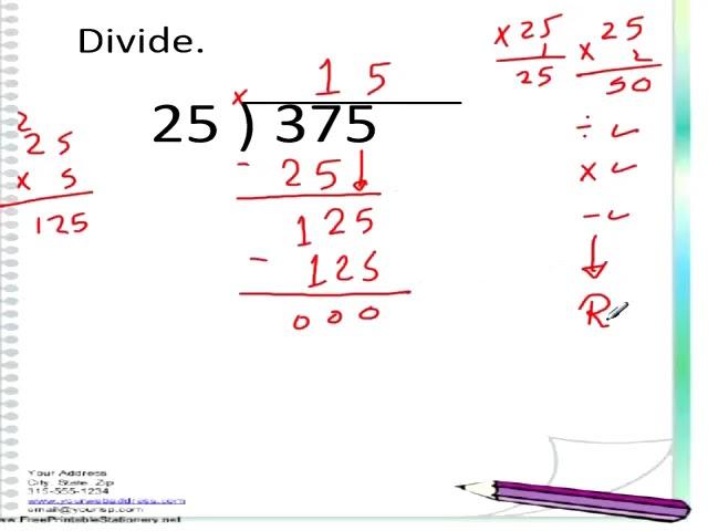 Divide by a Decimal