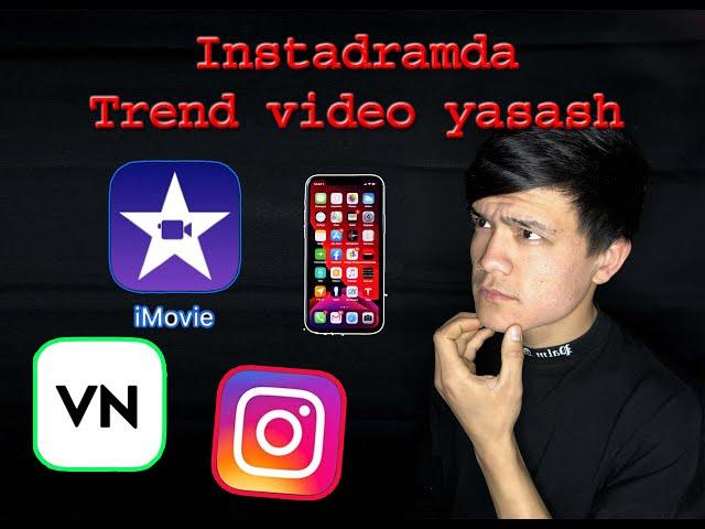 INSTAGRAMDA TRENT YOZUVLI VIDEO YASASH KOMENTDA VIDEOGA IZOH QOLDIRING