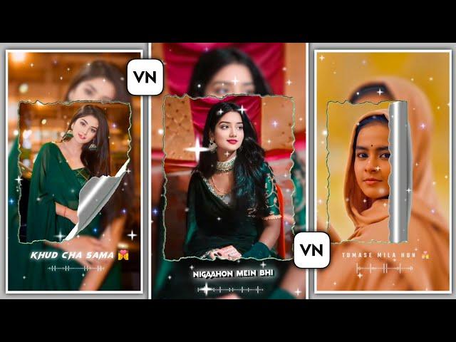 NEW TRENDING VIDEO EDITING IN VN APP | CURL PHOTO LYRICS VIDEO EDITING IN VN APP | VN APP TUTORIAL