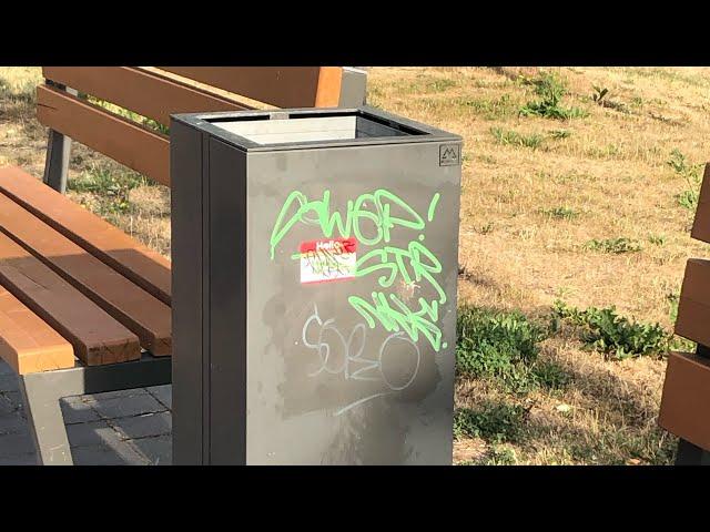 Graffiti mission with swep #3 +THROW UP. #graffiti