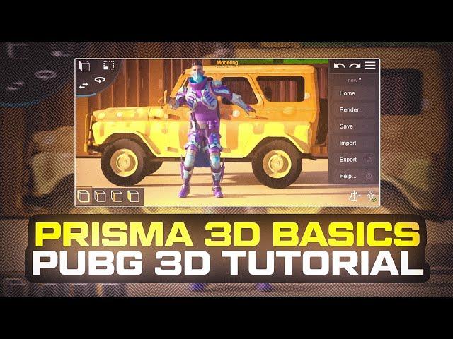 How To Make 3d Pubg Montage On Android | Prisma 3d Tutorial For Beginners |