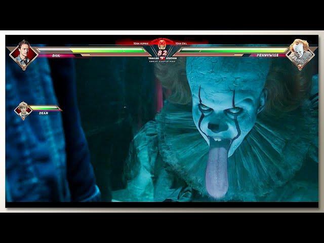 Pennywise vs Bill with Healthbars