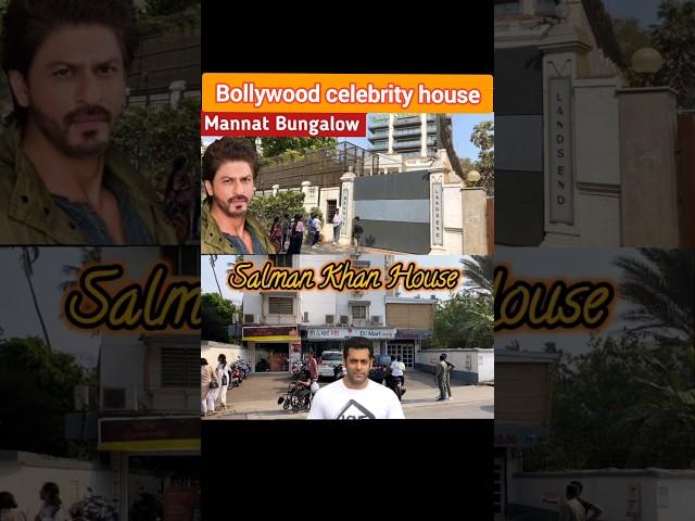 shahrukh khan house | salman khan house | mannat bungalow | galaxy apartment | bandra mumbai