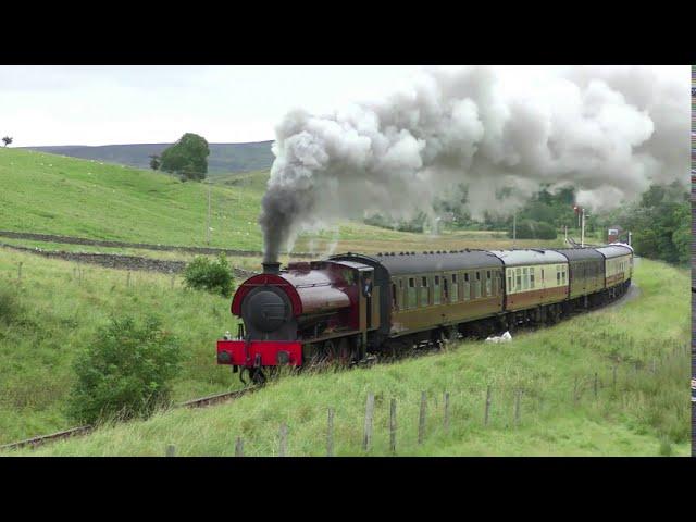 'Austerity' Clag! Hunslet 0-6-0ST 'Cumbria' at the Embsay and Bolton Abbey Railway - 29/08/2020