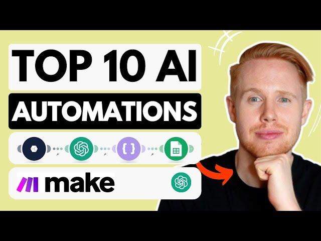 10 Make.com AI Automations You Didn't Know You Needed (steal these)