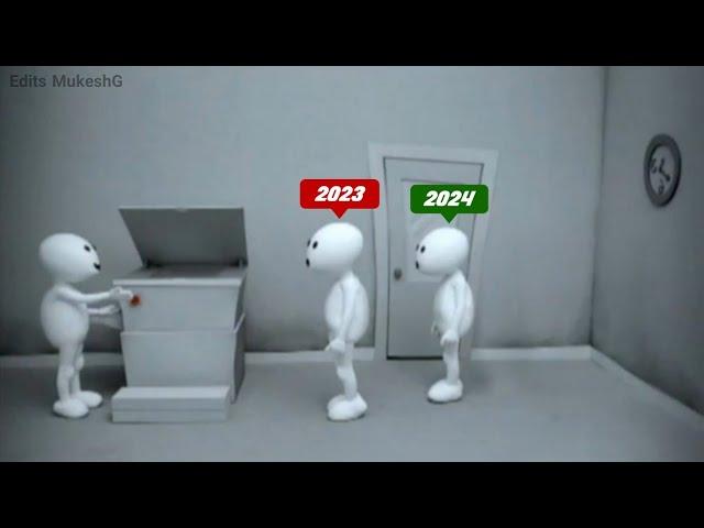 Happy New Year 2024 Funny Meme ~ Edits MukeshG