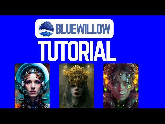 Blue Willow AI Tutorial for Beginners (2023)