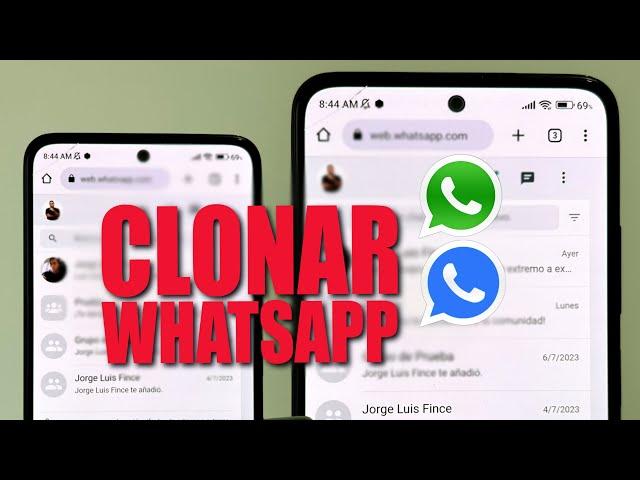 Cómo clonar WhatsApp solo con el numero