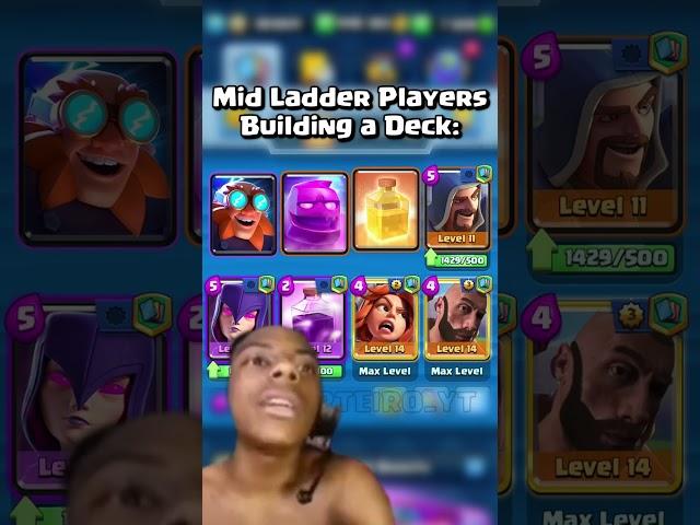 Mid Ladder Players Building Their Deck: