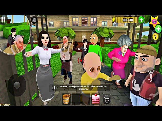 Update Game Scary Teacher 3D New Characters Chapter Trolling Miss T All Day Game