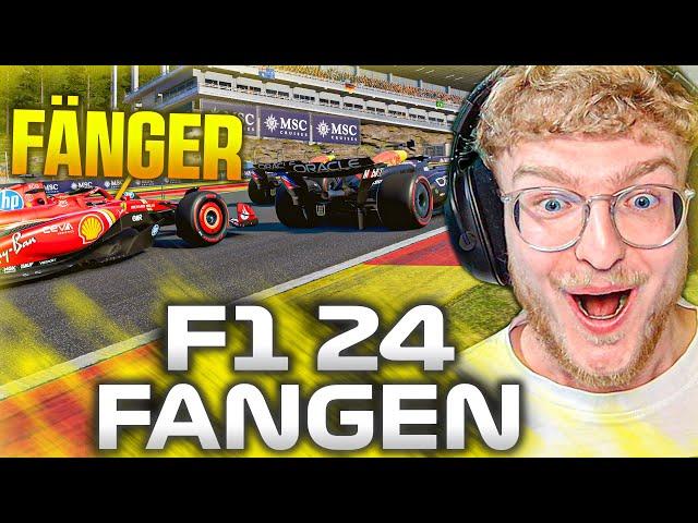 FANGEN SPIELEN in F1 24 auf der BELGIEN STRECKE! - Catch me if you can! Folge 1 | CutterLukas