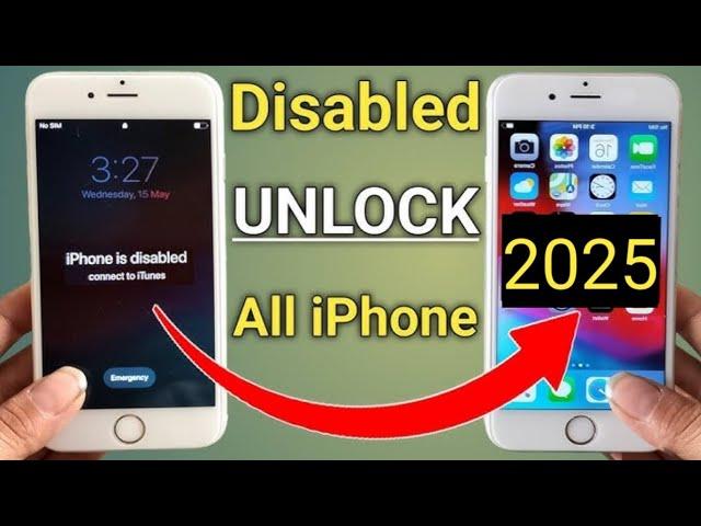 iPhone is Disabled Connect to itunes Fixed without computer 2025