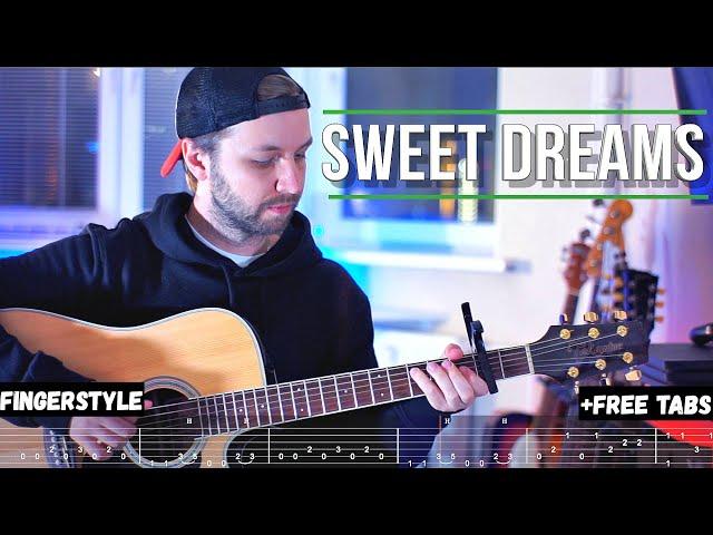 Marilyn Manson - Sweet Dreams (Are Made Of This) | Fingerstyle + Free tabs