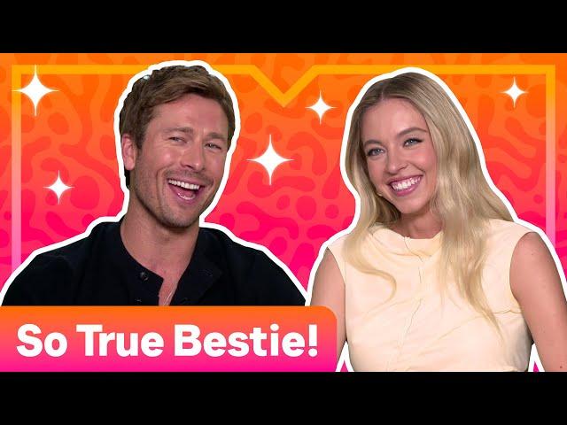 Anyone But You’s Sydney Sweeney & Glen Powell Play A Game Of So True Bestie! | MTV Movies