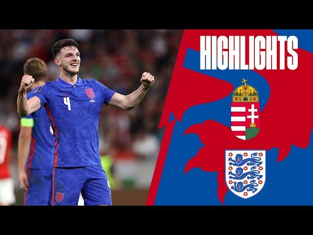 Hungary 0-4 England | Three Lions Clinical In Budapest | World Cup 2022 Qualifiers | Highlights