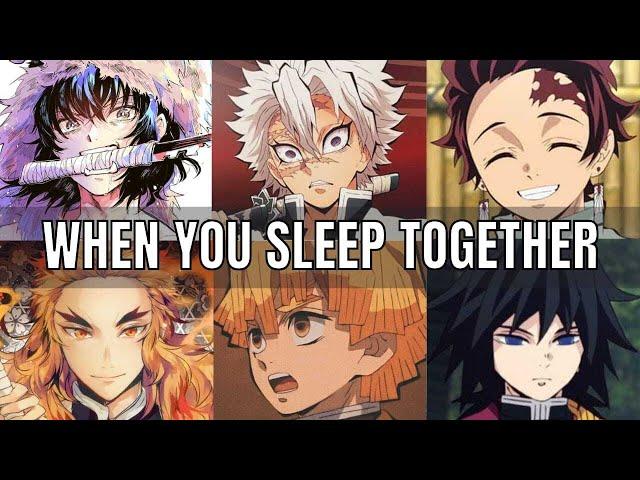 You sleep together - Demon slayer inosuke x listener asmr