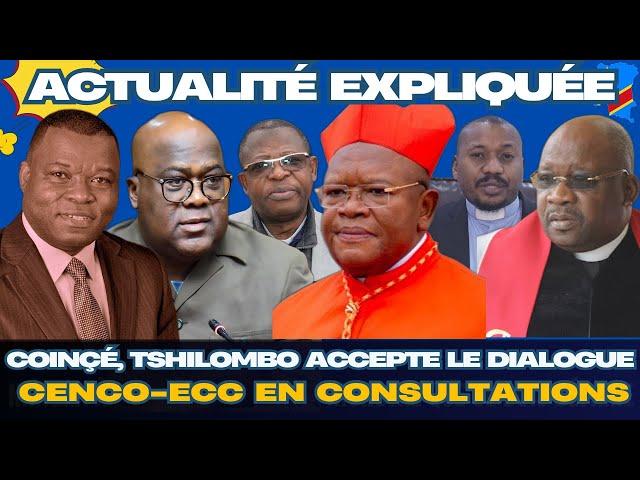 ACTU EXPLIQUÉE 03.02 : COINÇÉ, TSHILOMBO ACCEPTE LE DIALOGUE, LA BELGIQUE ÉVACUE SES CITOYENS DE RDC