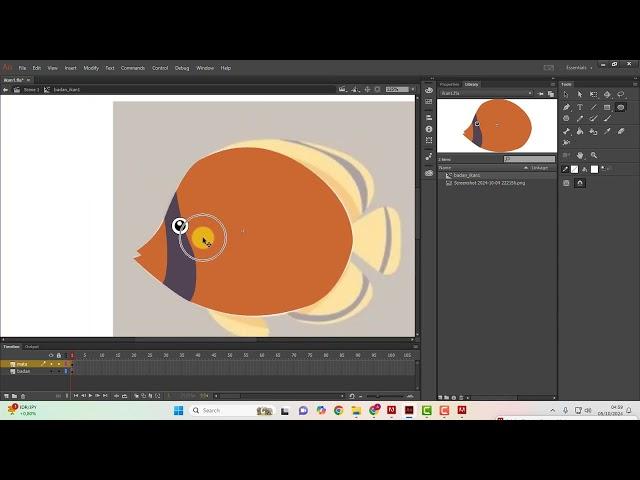 Cara Membuat Animasi Ikan dengan Adobe Animate