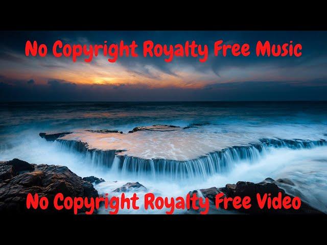 No Copyright Royalty Free Music | Waterfall with relaxing sound | No Copyright Royalty Free Video