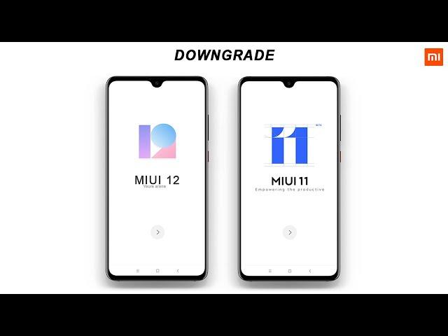 MIUI 12 to MIUI 11 Downgrade | No PC Required