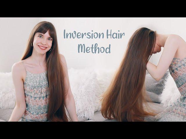 INVERSION HAIR METHOD: How To & My Results (Hair Growth Technique)