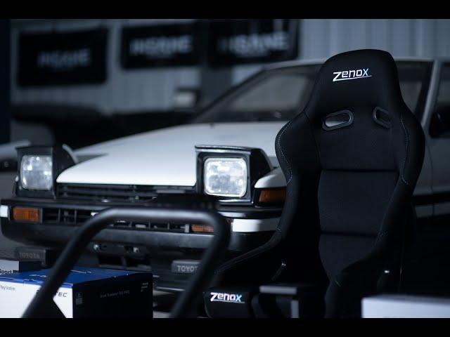 Zenox GT3 Simulator Rig with Bucket Seat V2