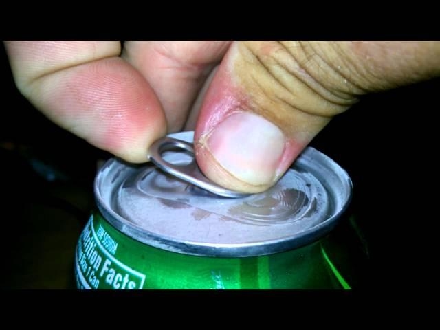 How to Open a Soda Can with Short Nails