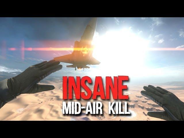 Battlefield 4: Insane Mid-Air Kill Jet Stunt