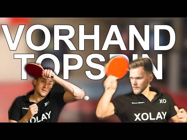 Dangerous forehand topspin | How to strike every ball on the table | SPIN College | XOLAY