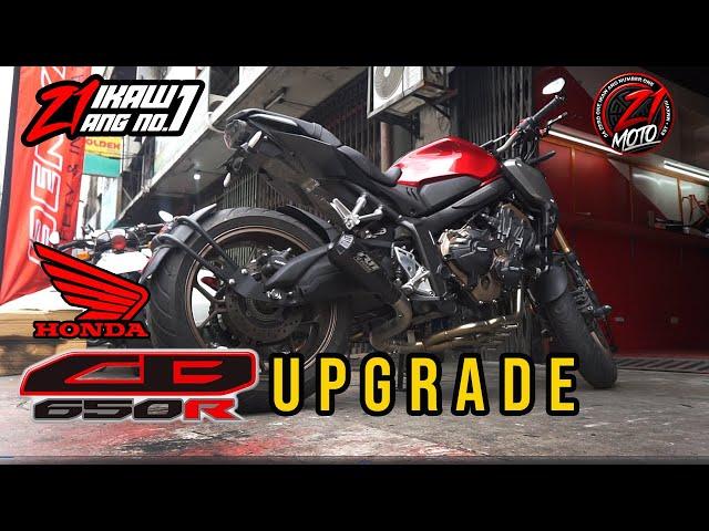 HONDA CB650R UPGRADE