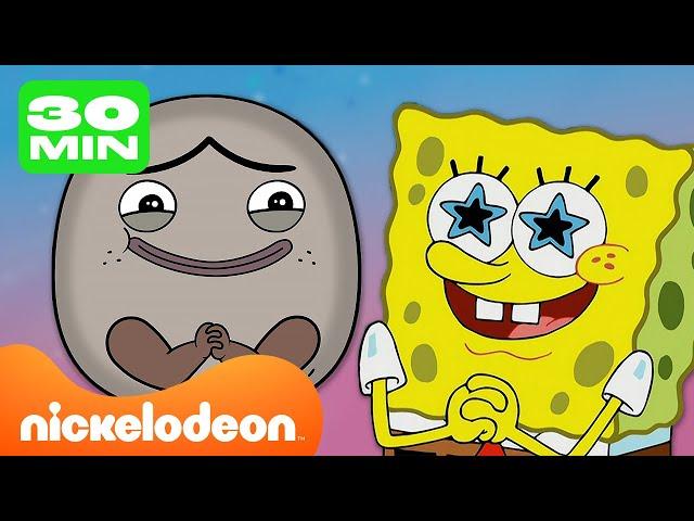 Губка Боб | Губка Боб и Камень, Ножницы, Бумага так похожи! | Nickelodeon Cyrillic