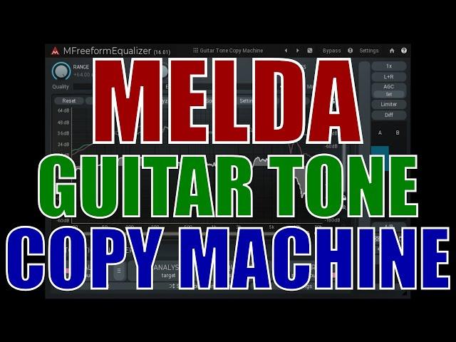 Guitar Tone Copy Machine