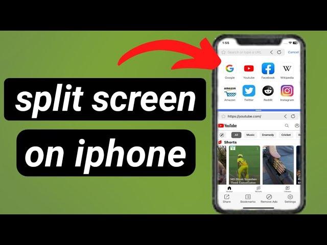 How to use split screen on iphone iOS 17 // How to get split view n iphone