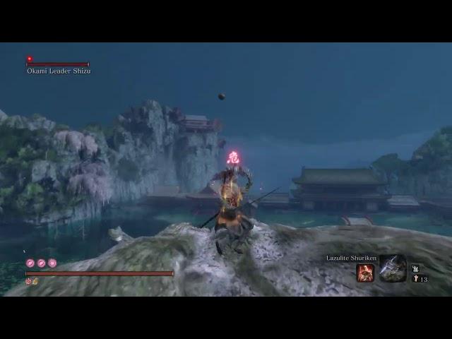 Sekiro™: Shadows Die Twice Okami Leader no damage