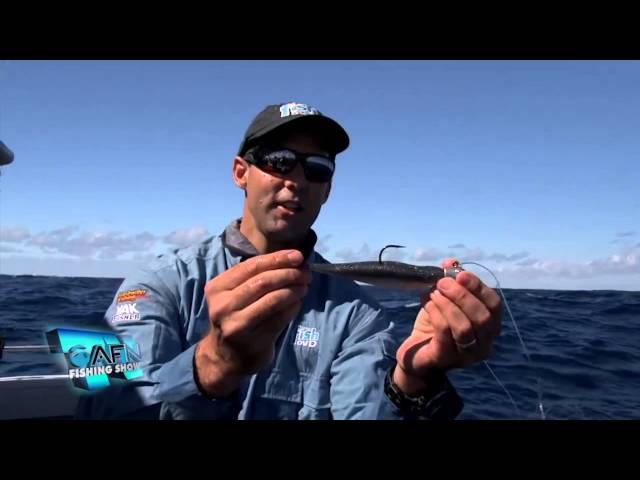 Offshore Fishing - Trevally on ZMan 8 Inch StreakZ XL soft plastics