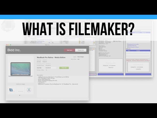 What is FileMaker?-FileMaker 16 News-Online FileMaker 16 Video Instruction-FileMaker 16 Videos