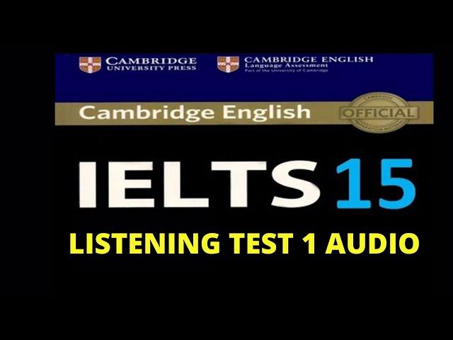 Cambridge IELTS 15 Listening Test 1 with Answers in the End | IELTS Listening Test 2020 I IELTS 15