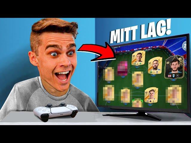 MITT NYA FC25 LAG FÖR 500K COINS!!!!