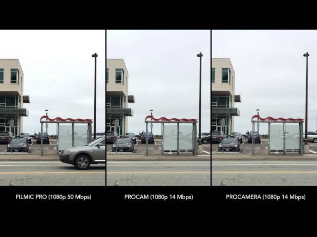 Filmic Pro vs ProCam vs ProCamera (Quality Comparison)